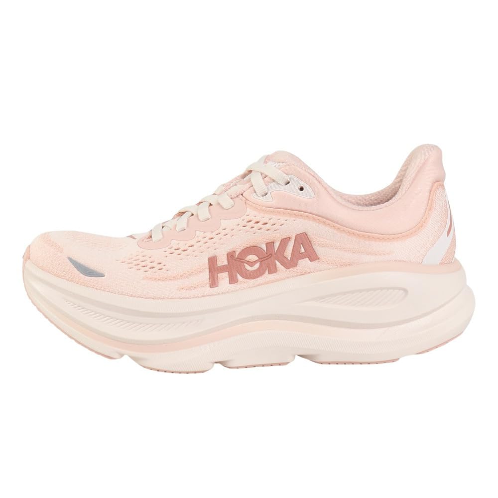 Hoka Women's Bondi 9 Rose Latte/Rose Cream