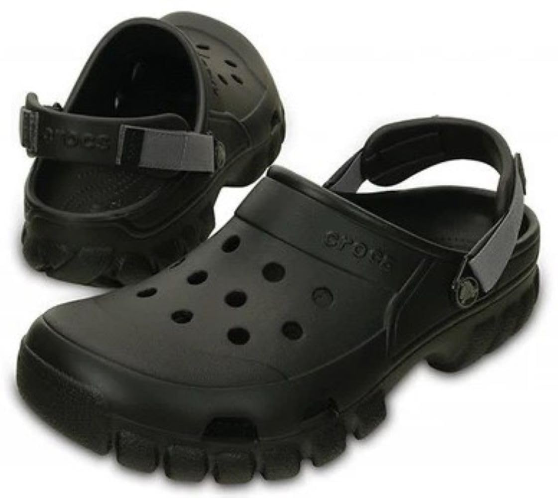 Crocs Unisex Adult Offroad Sport Clogs, Black/Graphite