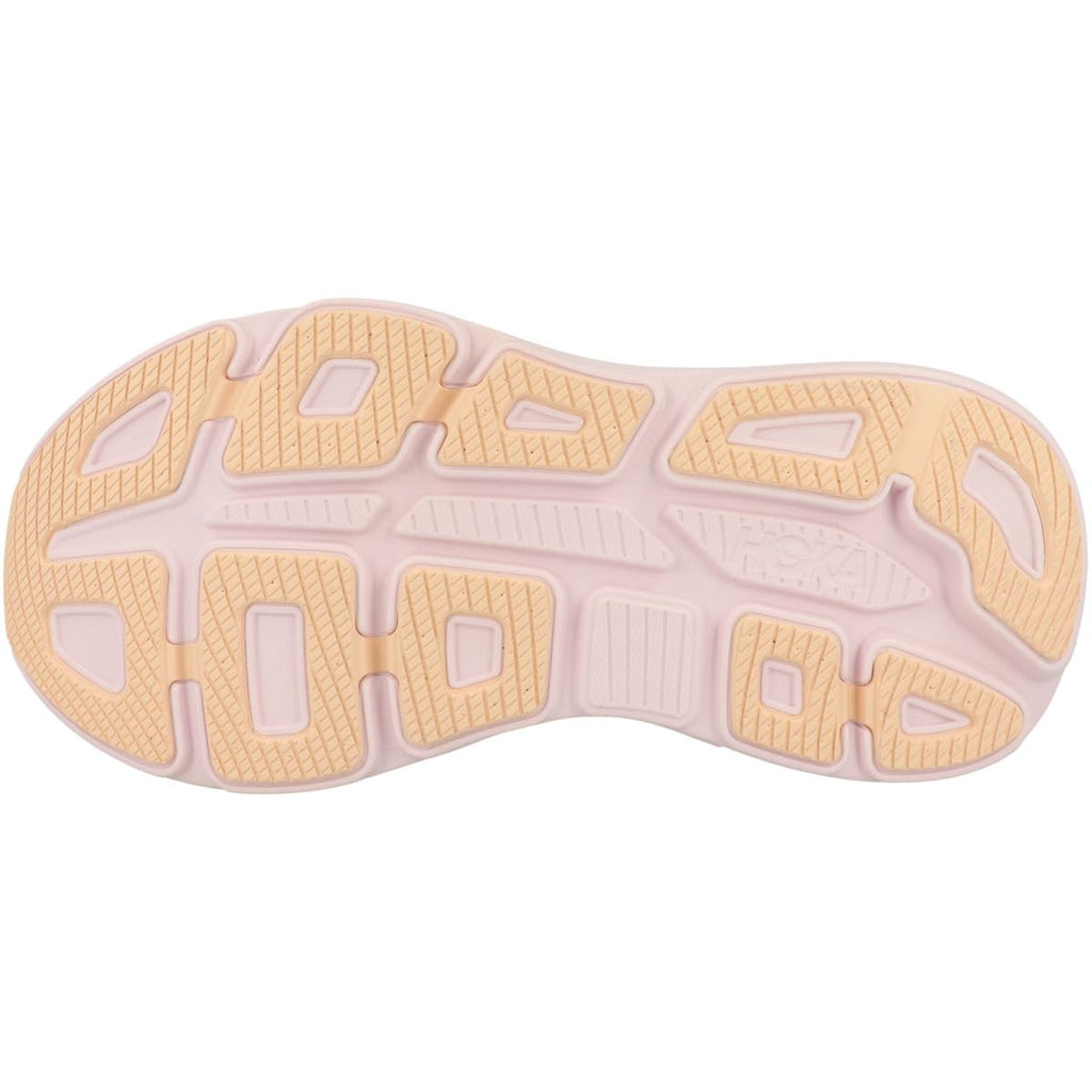 Hoka Women's Bondi 9 Lilac Cream/Tangerine Glow