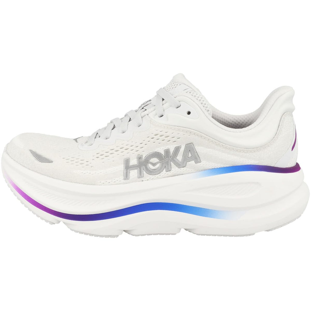 Hoka Women's Bondi 9 Cosmic Grey/White