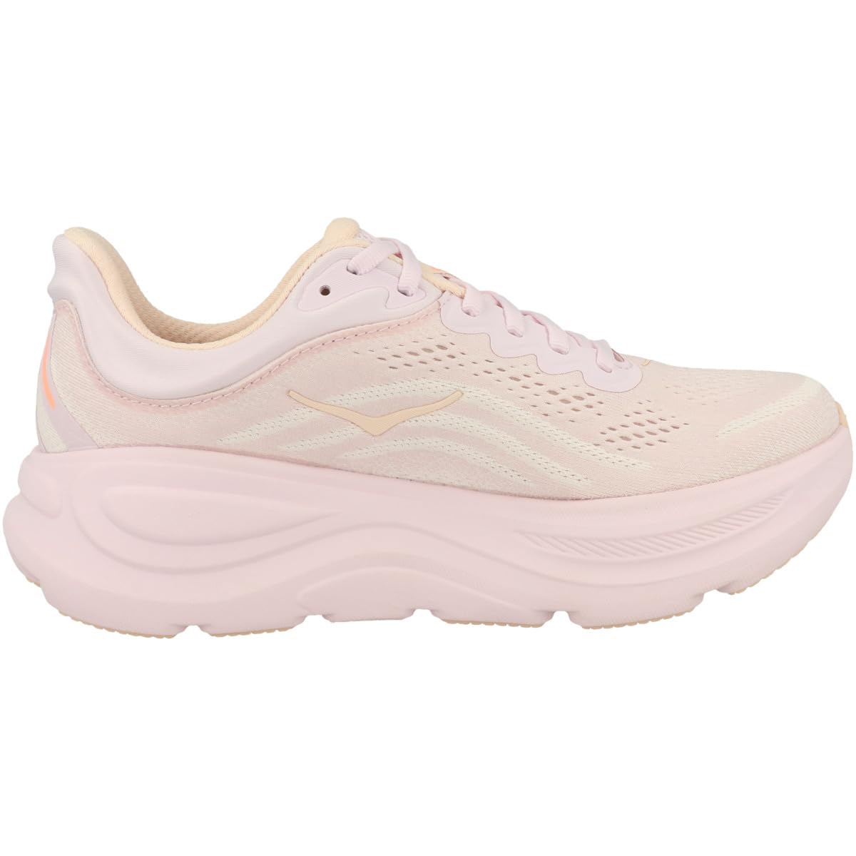 Hoka Women's Bondi 9 Lilac Cream/Tangerine Glow