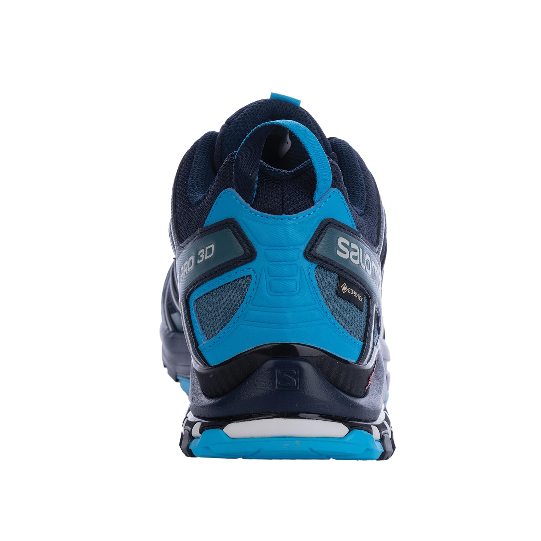 Salomon Men’s XA PRO 3D Gore-Tex Waterproof Trail Running Shoes - Navy Blazer/Hawaiian Ocean/Dawn Blue