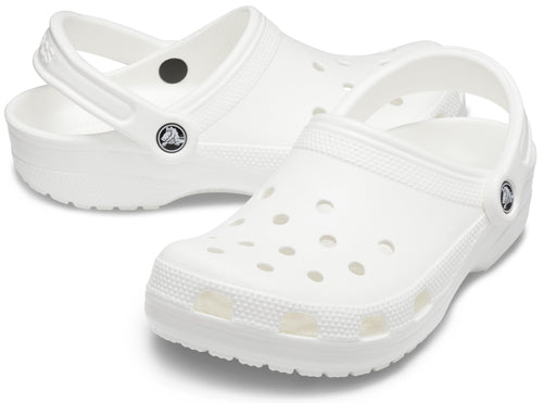 Crocs Unisex-Adult Classic Clogs, White