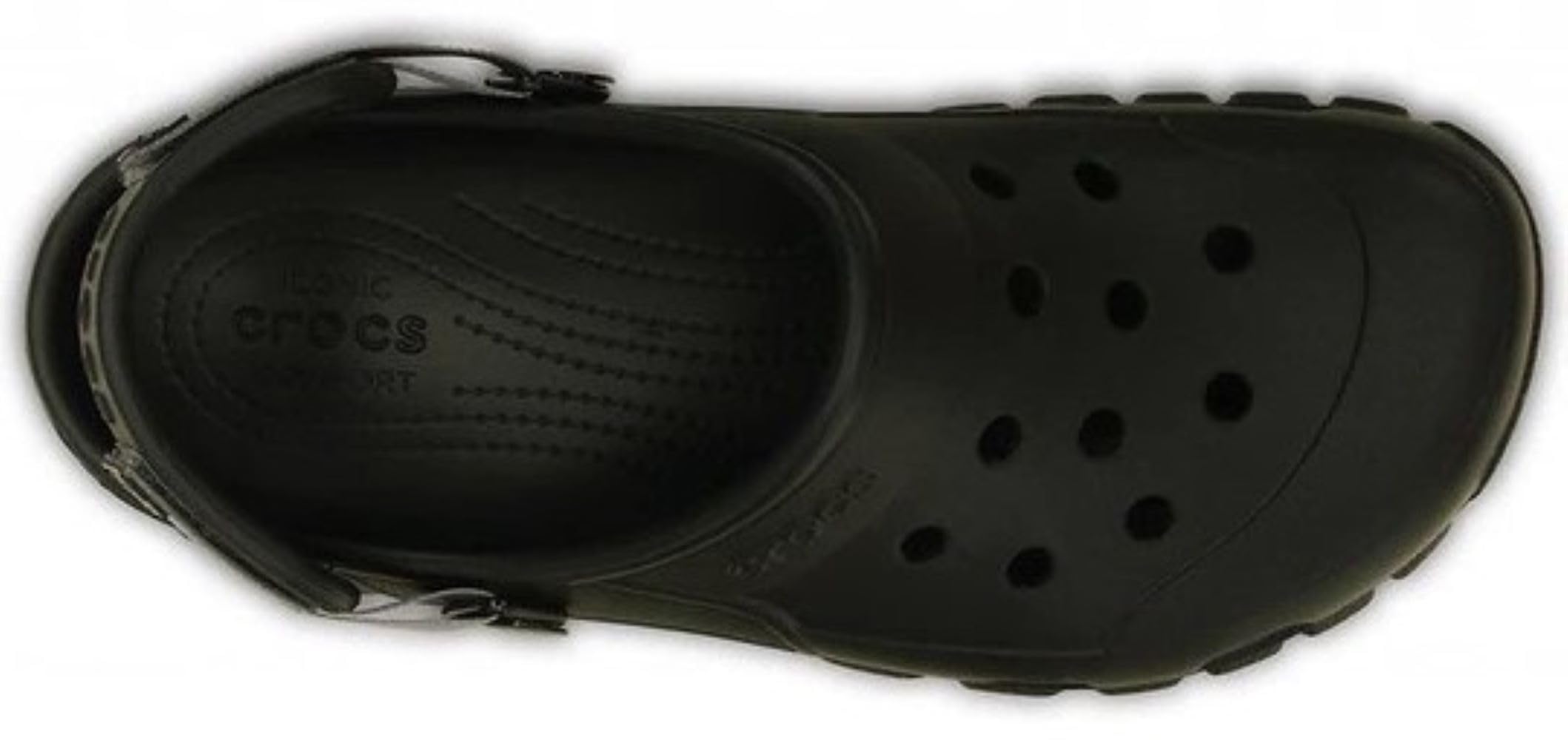 Crocs Unisex Adult Offroad Sport Clogs, Black/Graphite