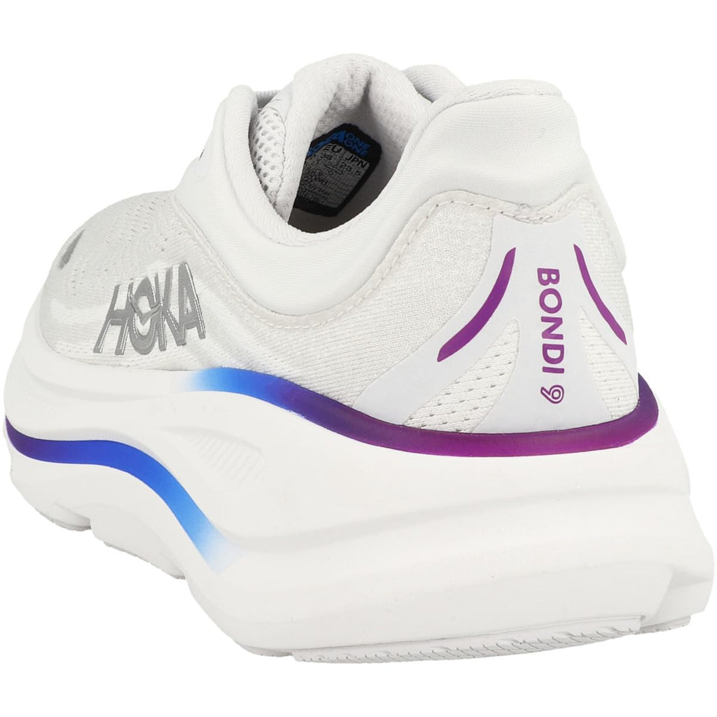 Hoka Women's Bondi 9 Cosmic Grey/White
