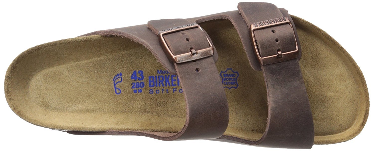 Birkenstock Arizona Leather Sandal - Men's Habana Oiled Leather