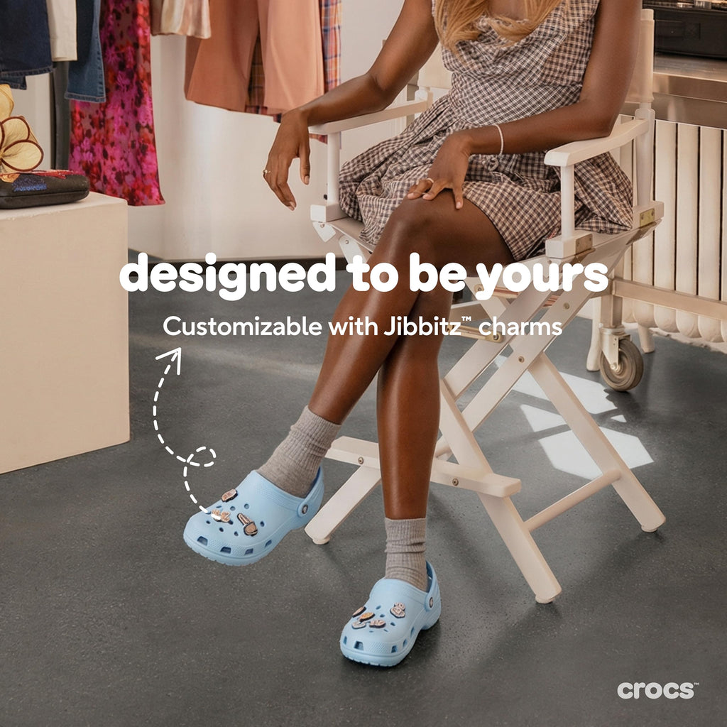 Crocs Unisex-Adult Classic Clog, Clogs for Women and Men, Blue Frost